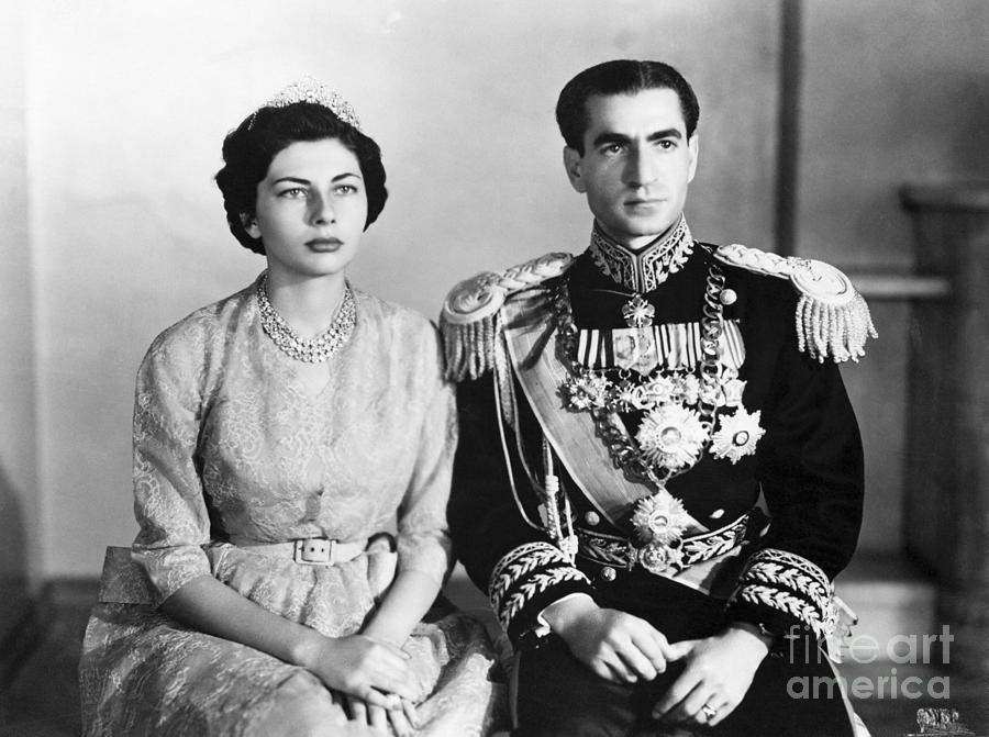 Shah Mohammed Reza Pahlavi And Empress Photograph by Bettmann