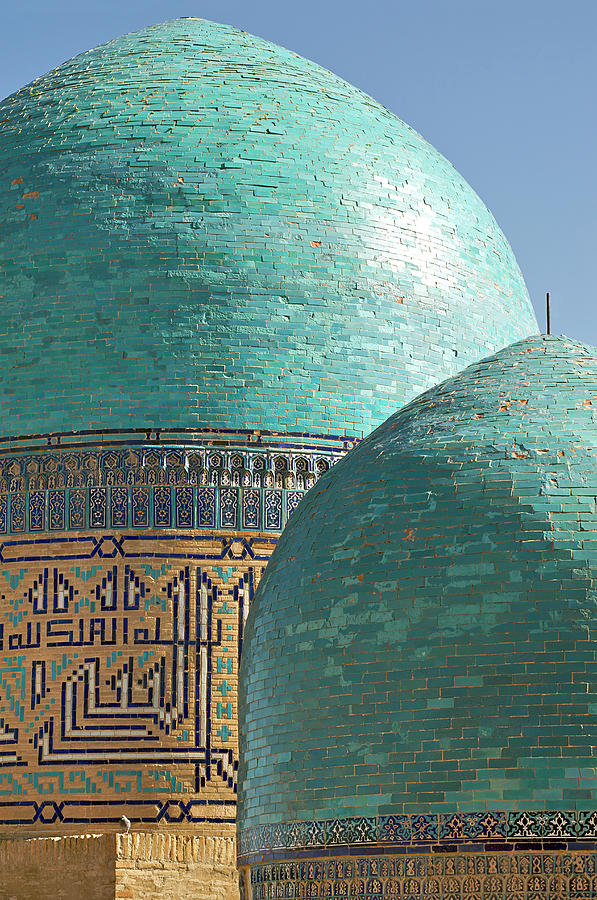 Shahr I Zindah Mausoleum, Samarkand Photograph by Jamie Marshall - Tribaleye Images