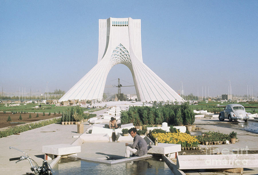 Shahyad Monument In Teheran Photograph by Bettmann