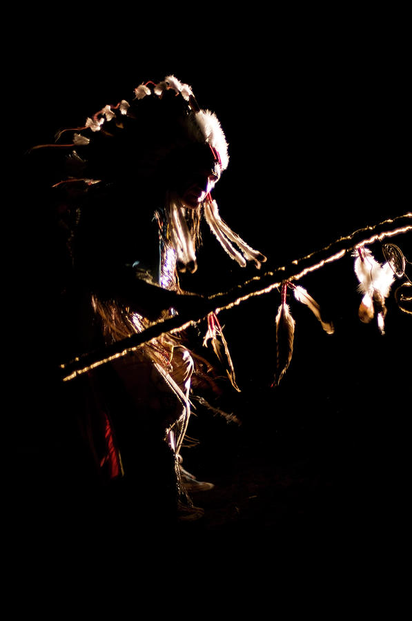 Shaman Dancing With His Crosier Photograph by Win-initiative/neleman