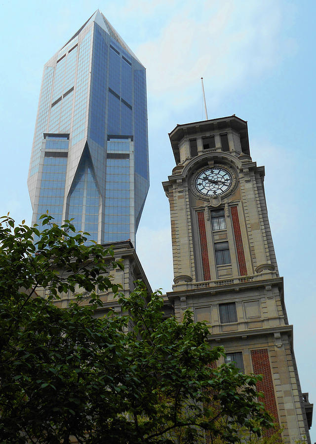 Shanghai Architecture 1 Photograph by Ron Kandt