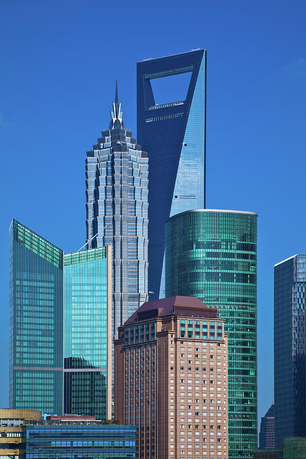 Shanghai Landmark Building Photograph by Ithinksky Shanghai Landmark Building Photograph by Ithinksky