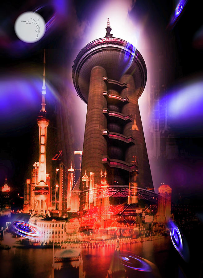 Shanghai Oriental Pearl Tower 6 Pyrography