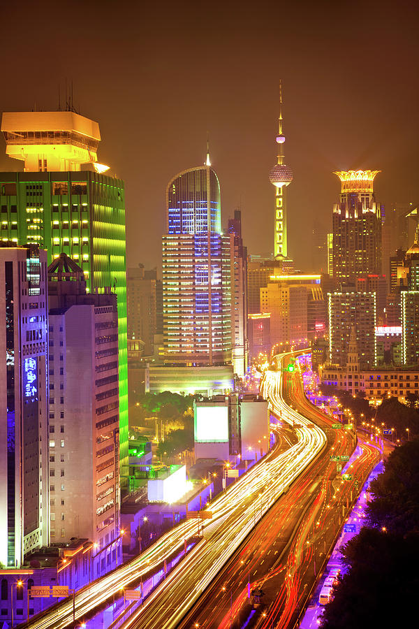 Shanghai Skyline Photograph by Nikada Shanghai Skyline Photograph by Nikada