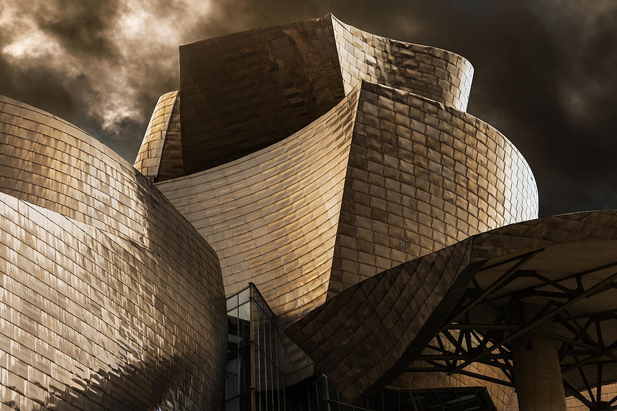 Shapes And Shadows (serie Guggenheim Bilbao) Photograph by Jois Domont ( J.l.g.)