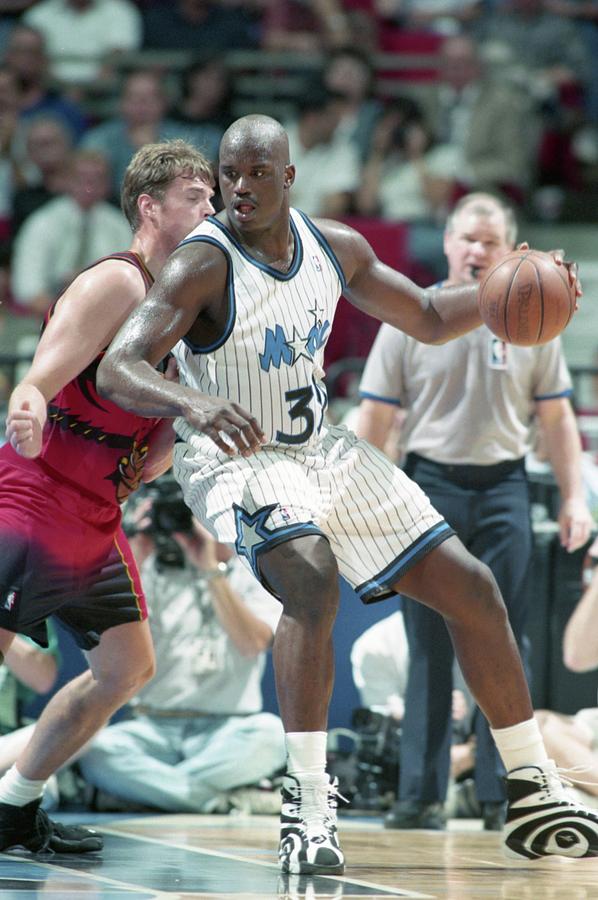 Shaquille O'neal Orlando Magic Photograph by Iconic Sports Gallery