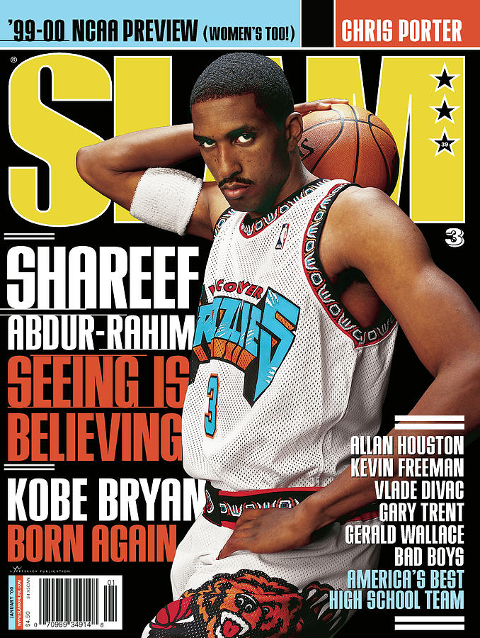 Shareef Abdur-Rahim: Seeing is Believing SLAM Cover Photograph by Getty Images