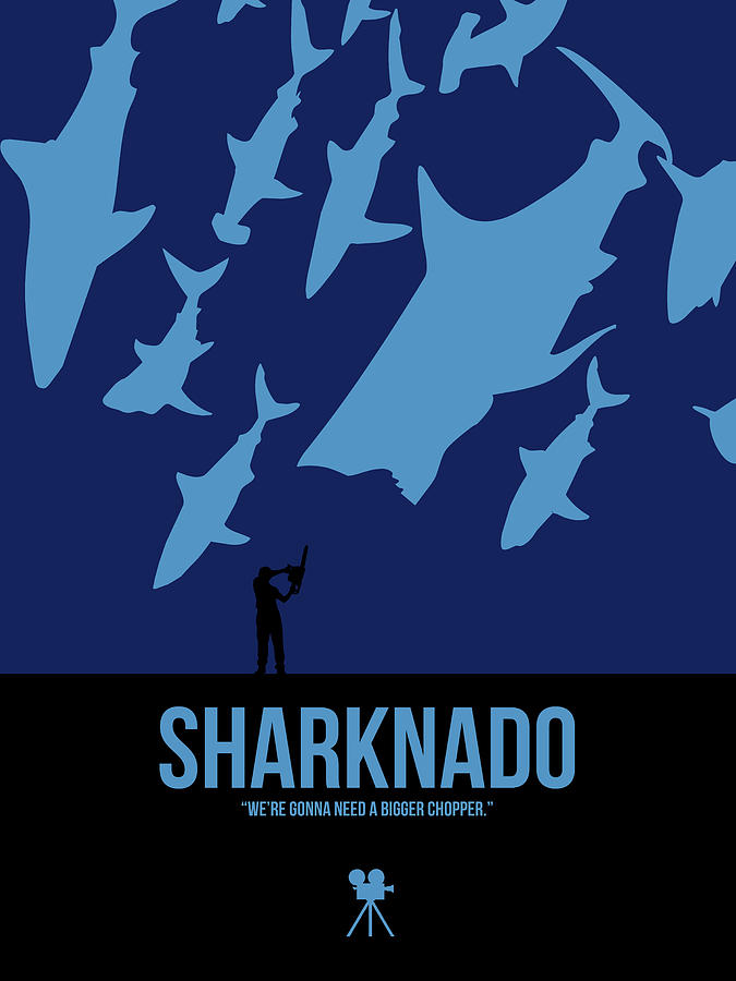 Sharknado Digital Art by Naxart Studio - Fine Art America