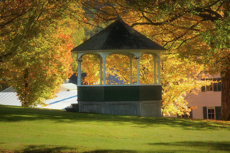 Sharon Vermont bandstand by Jeff Folger Sharon Vermont bandstand by Jeff Folger