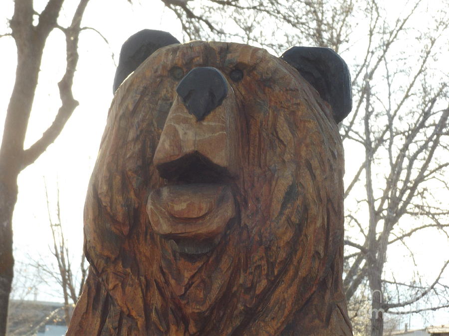 Sharons Bear Portrait Sculpture by Michael Cuozzo