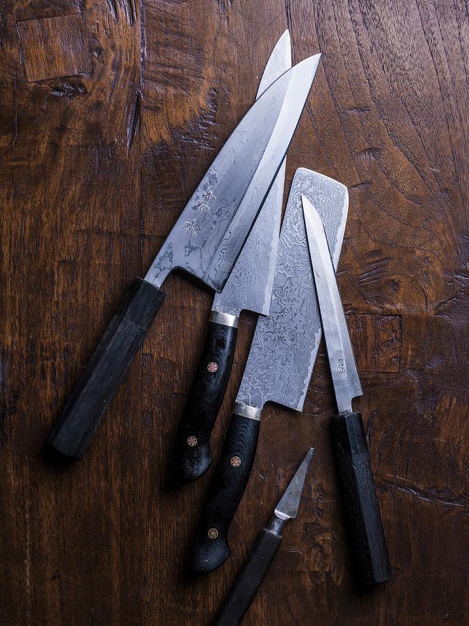 Sharp Kitchen Knives Photograph by Armin Zogbaum - Pixels