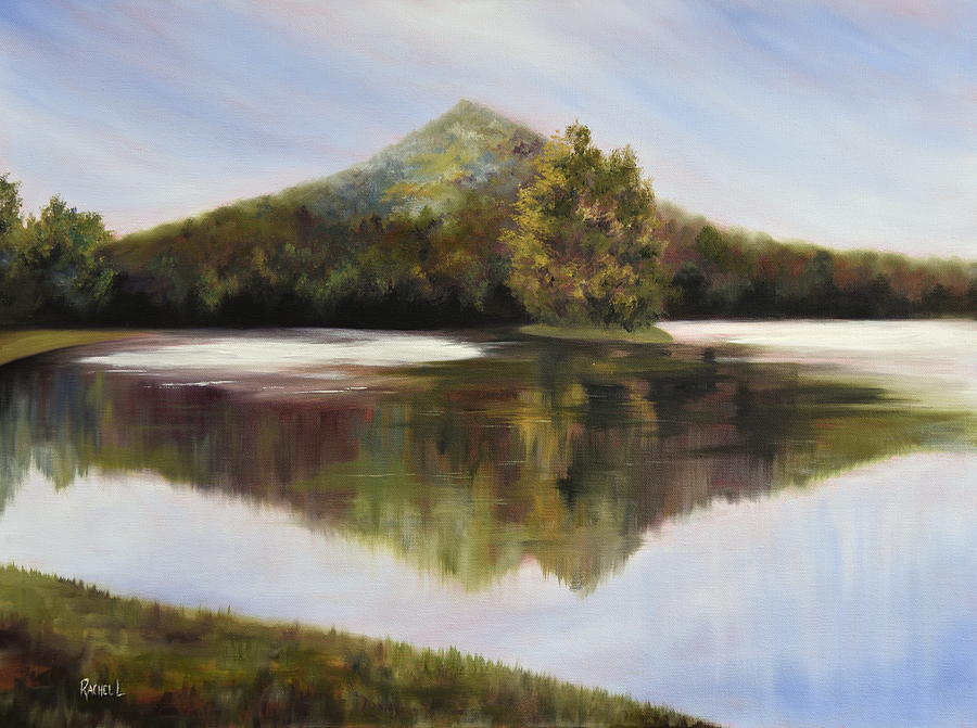 Sharp Reflections Painting by Rachel Lawson