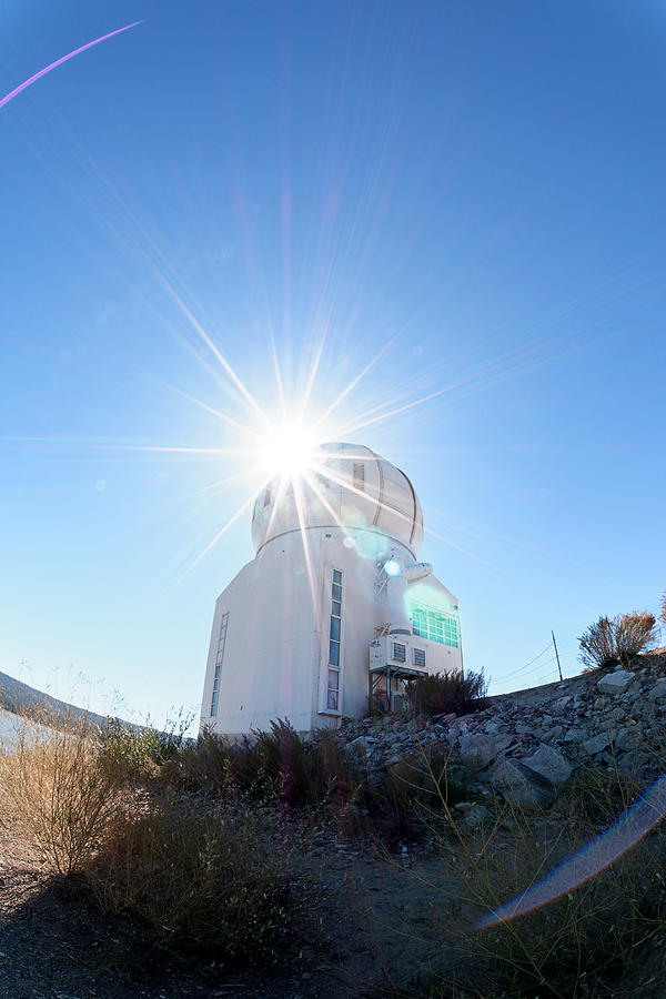 She Blinded Me with Science -- Big Bear Solar Observatory in Big Bear, California Photograph by Darin Volpe