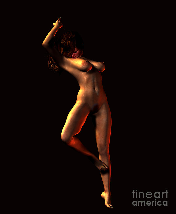 Nude Photograph - She Danced 2 by Broken Soldier