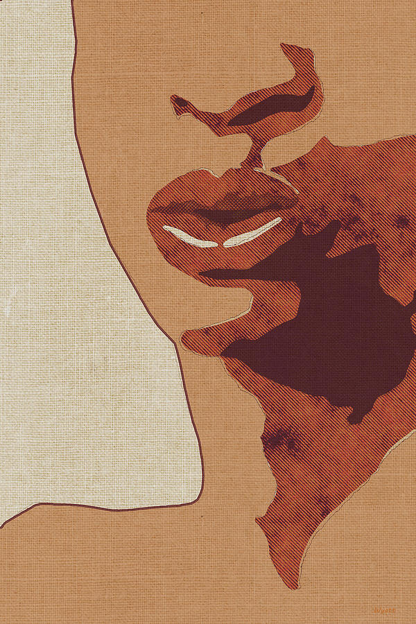 African American Digital Art - She by Regina Wyatt African American Digital Art - She by Regina Wyatt