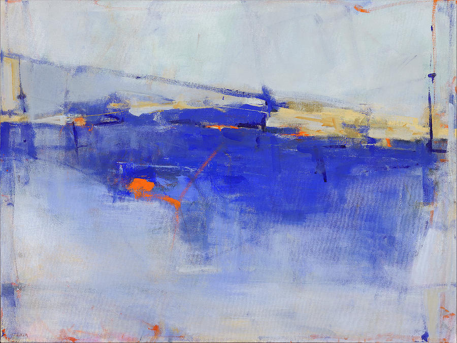 Abstract Painting - She Will Walk on Water by Jacquie Gouveia Abstract Painting - She Will Walk on Water by Jacquie Gouveia
