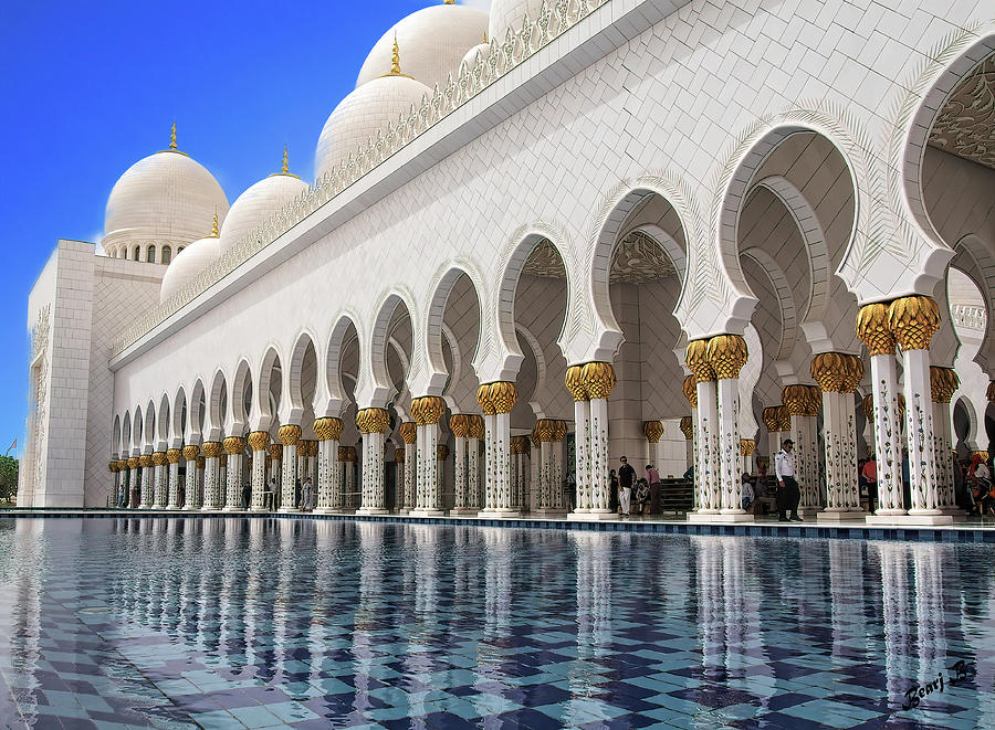 Sheikh Zayed Grand Mosque 2 Photograph