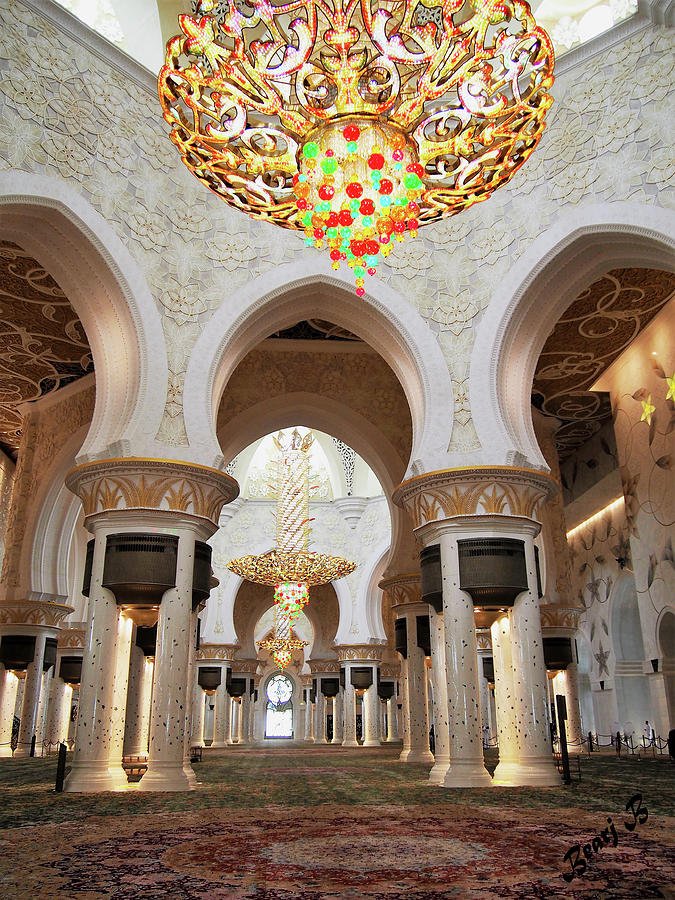 Sheikh Zayed Grand Mosque 3 Photograph