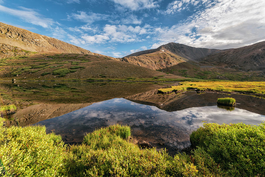 Shelf Lake In The Rocky Mountains, Colorado Photograph by Cavan Images ...