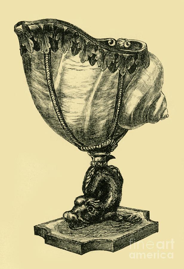 Shell Cup Drawing by Print Collector