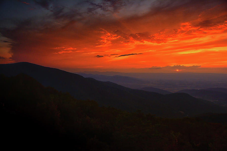 Shenandoah Sunset Photograph by Raymond Salani III