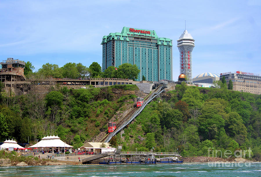 Sheraton Hotel and Casino - Niagara Falls Photograph by Doc Braham