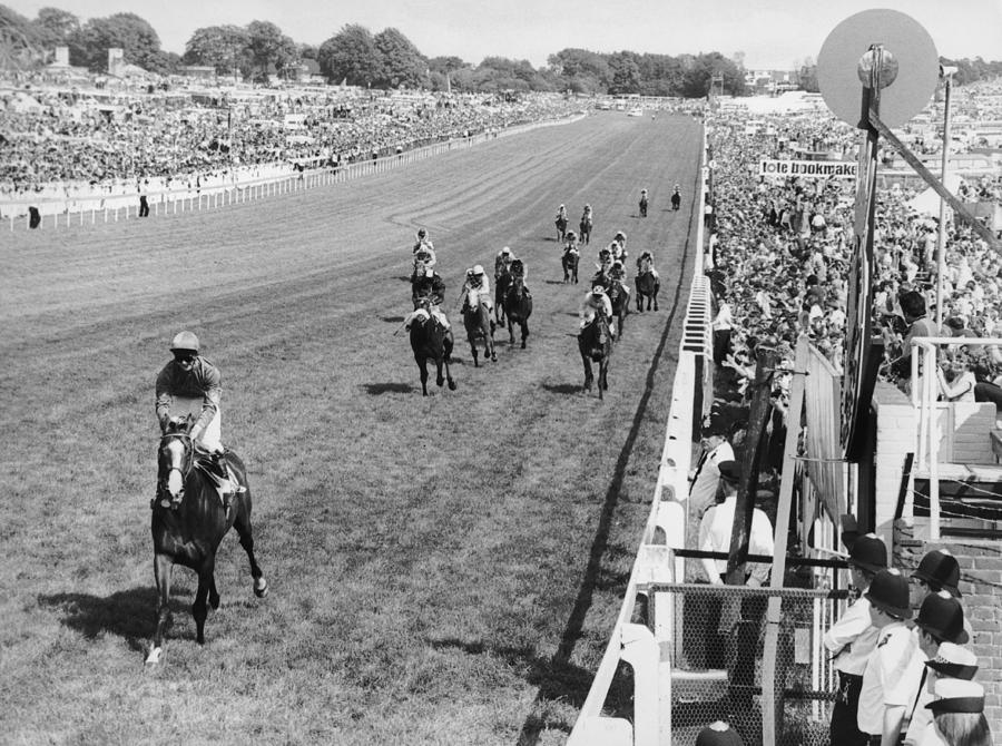Shergar Wins Derby Photograph by Central Press