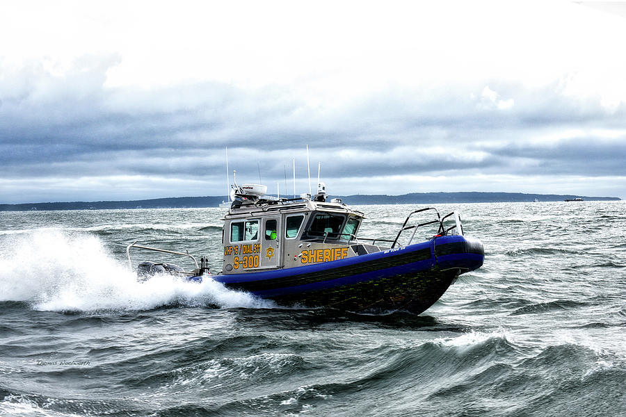 Sheriff Patrol Boat Nantucket Sound Marthas Vineyard Cape Cod ...