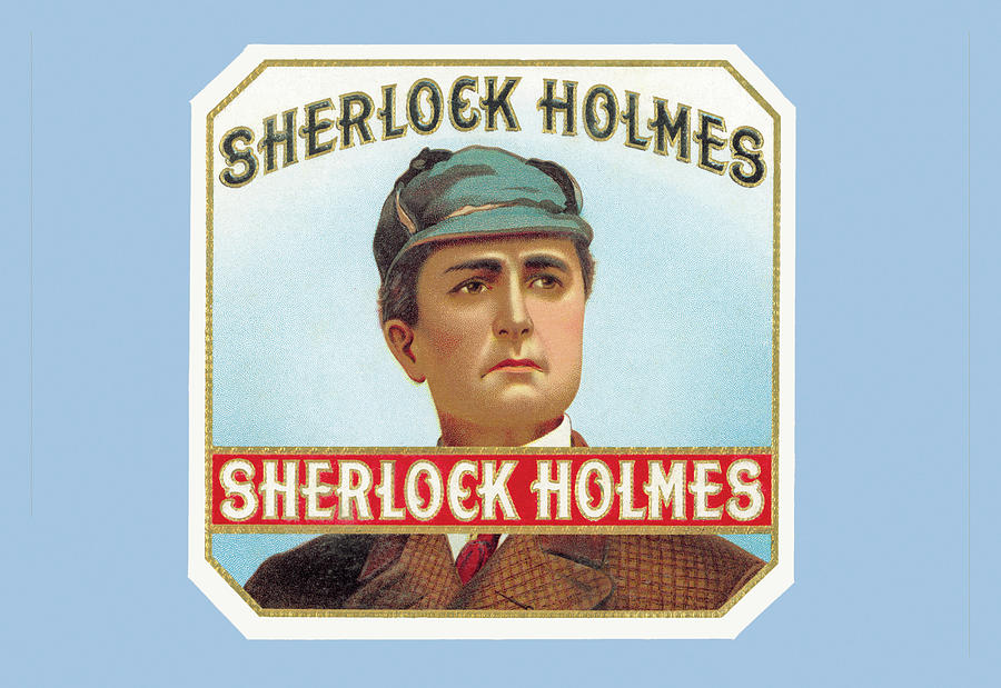 Sherlock Holmes Cigars Painting by Unknown