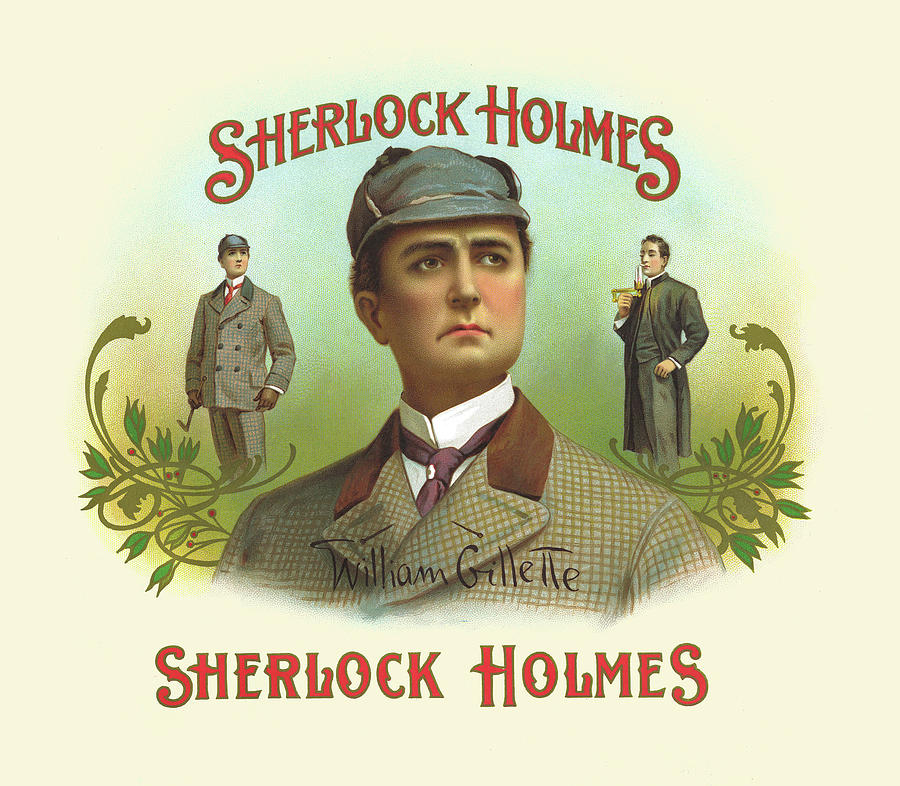 Sherlock Holmes Painting by Morris D. Neuman & Co.