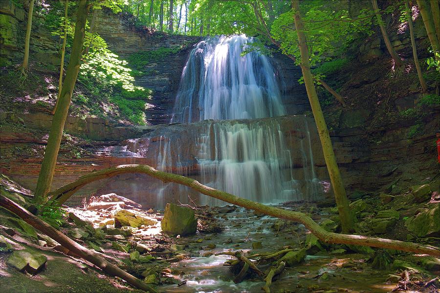 Sherman Falls, Ontario Photograph by Kent Babb - Pixels