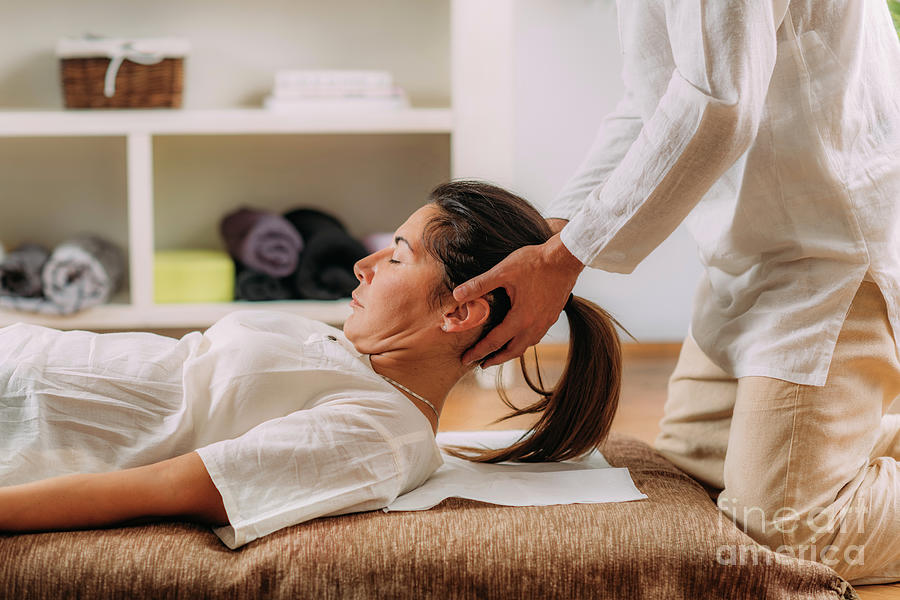 Arm Massage #4 Photograph by Microgen Images/science Photo Library