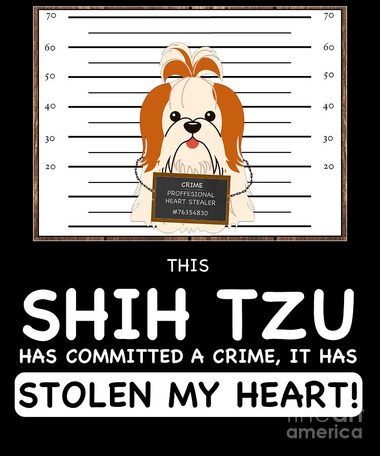 Shih Tzu Mug Shot Tote