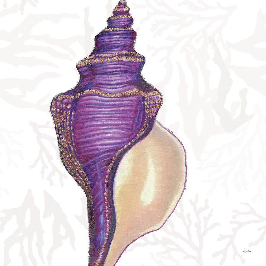 Shell Painting - Shimmering Shells Ix by James Wiens