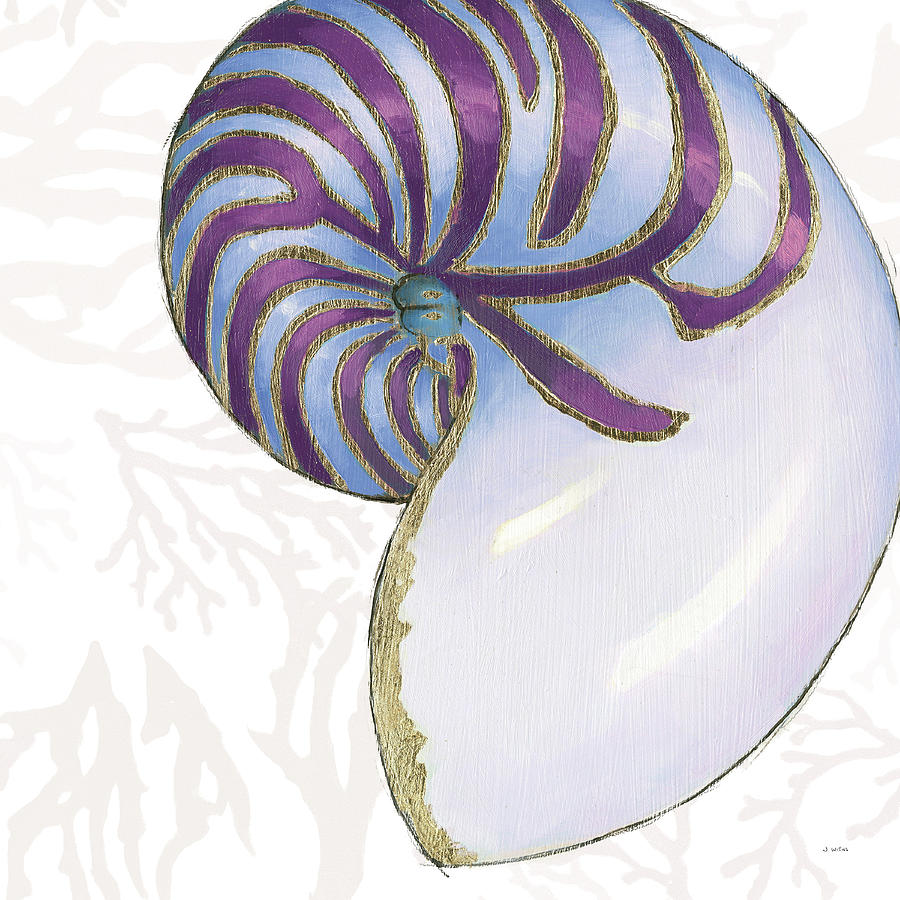 Shell Painting - Shimmering Shells Vi by James Wiens