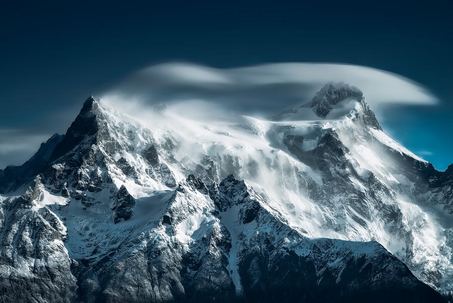 Mountain Photograph - Shine by Carlos Guevara Vivanco