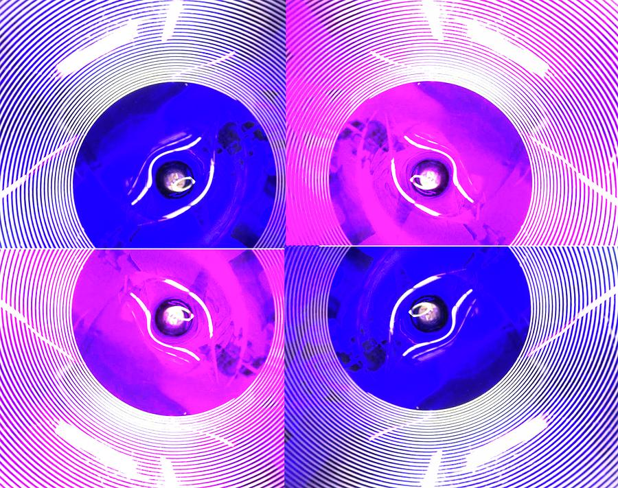 Shine, in The , Room, Blue, Purple Digital Art by Scott S Baker
