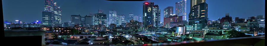 Architecture Photograph - Shinjuku Panorama From Yoyogi by (c) José Manuel Segura (@ungatonipon)