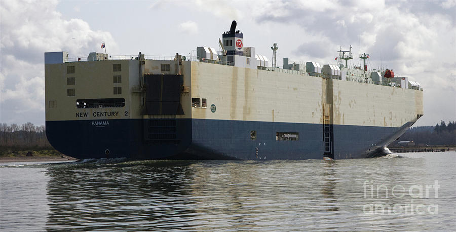 Ship 6 on the Columbia River by Rich Collins Ship 6 on the Columbia River by Rich Collins