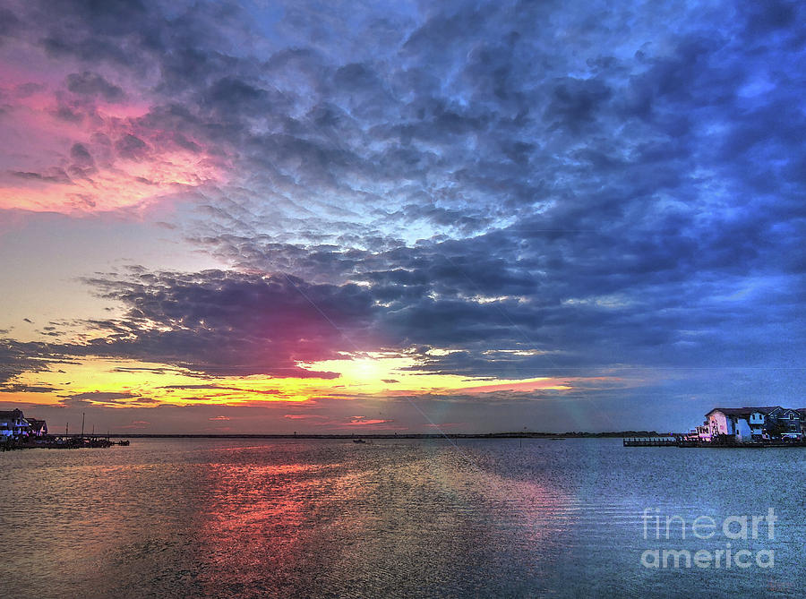 Ship Bottom Sunset Photograph by Jeff Breiman