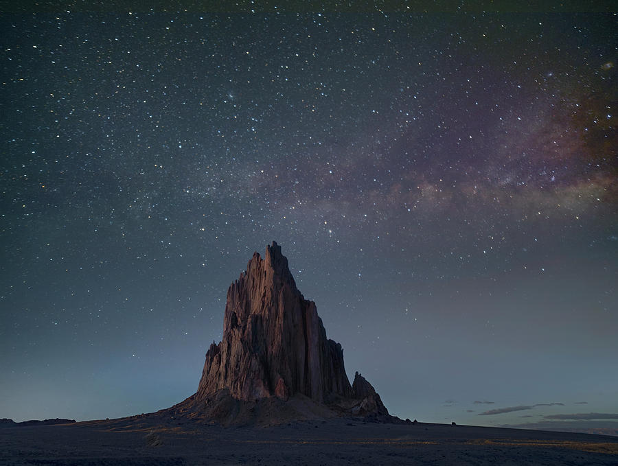 Ship Rock, Basalt Core Of Extinct Volcano, New Mexico Photograph by Tim Fitzharris