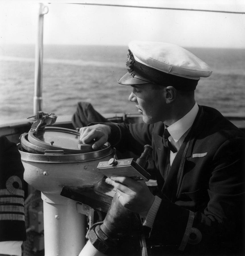 Shipboard Compass Photograph by Bert Hardy Shipboard Compass Photograph by Bert Hardy