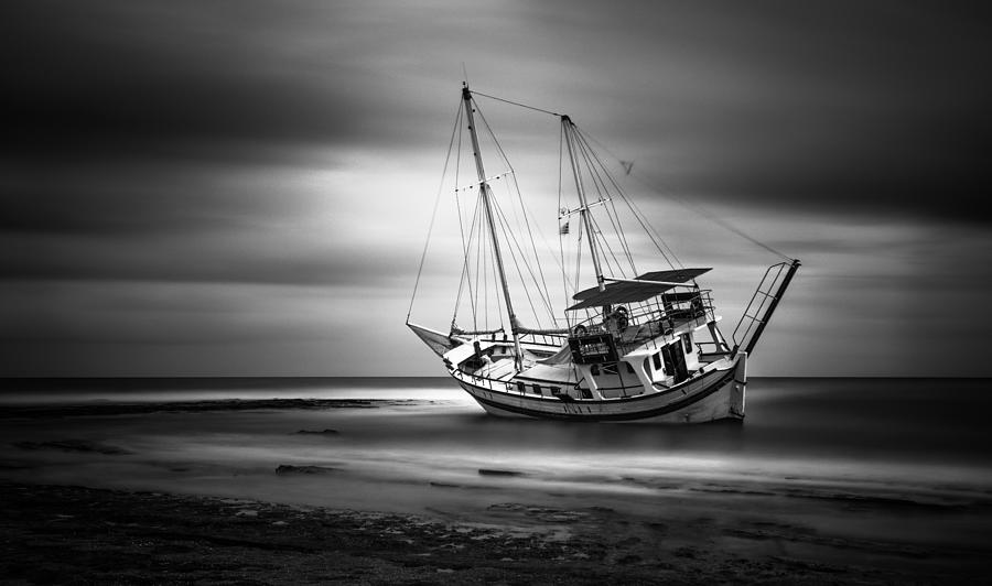 Creative Edit Photograph - Shipwreck by Emmanuel