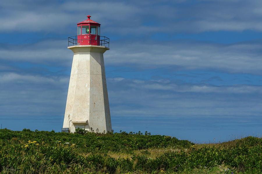 Shipwreck Point Lighthouse Photograph by Douglas Wielfaert