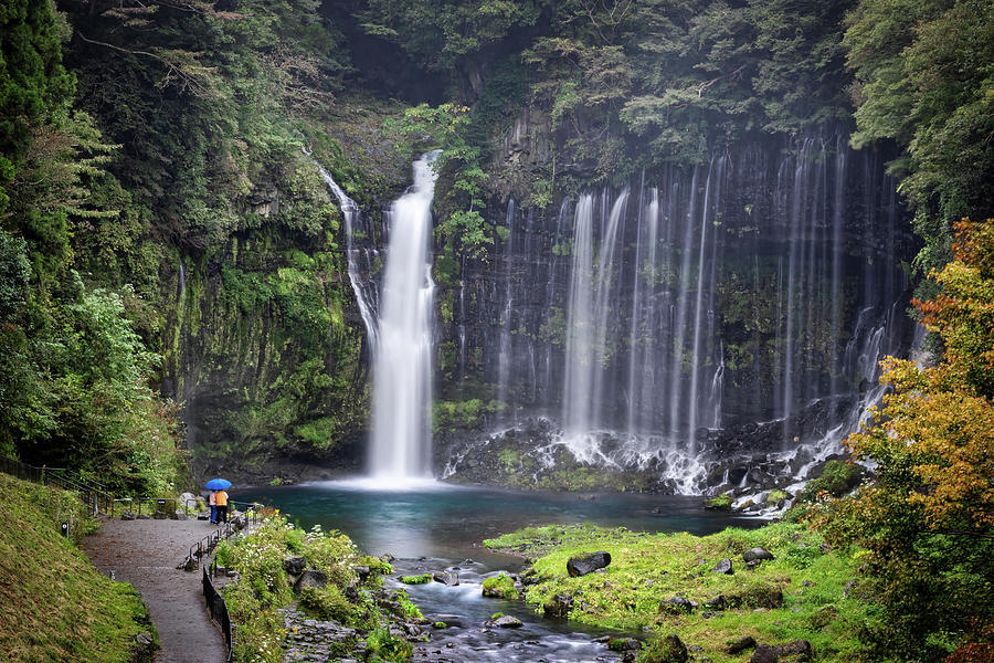 Shiraito Falls 1 Photograph by Bill Chizek