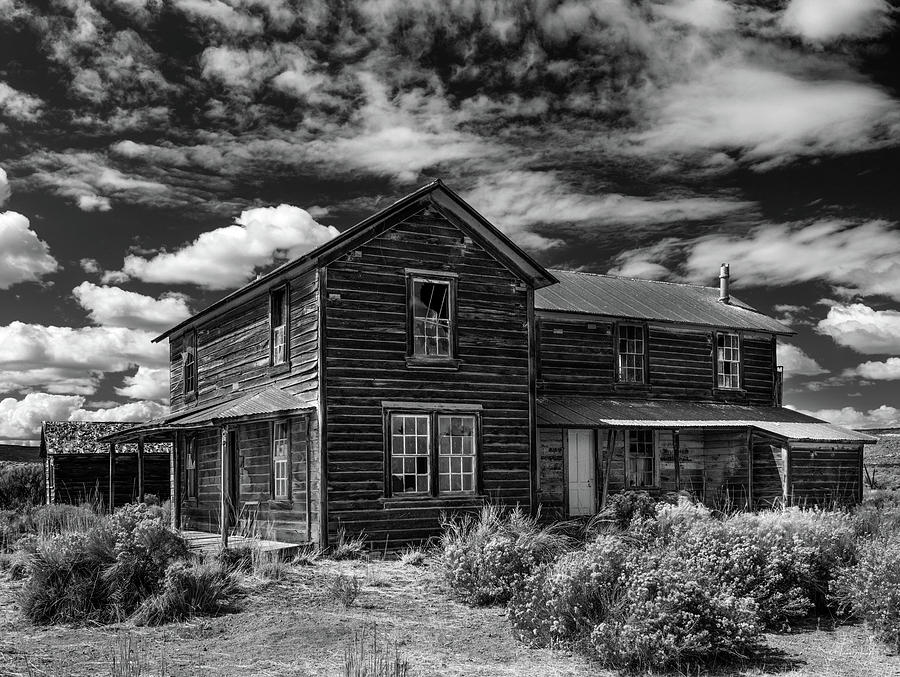 Shirk Ranch BW Photograph by Leland D Howard