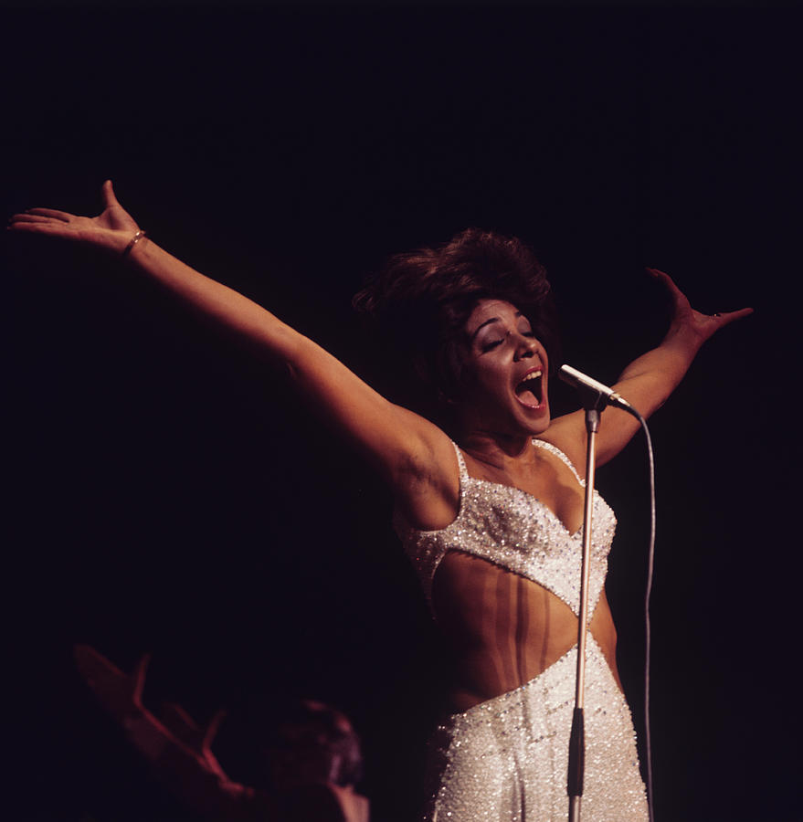 Shirley Bassey Performs On Stage Photograph by Tony Russell
