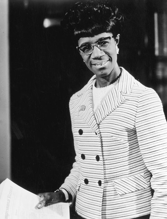 Shirley Chisholm Photograph by Hulton Archive