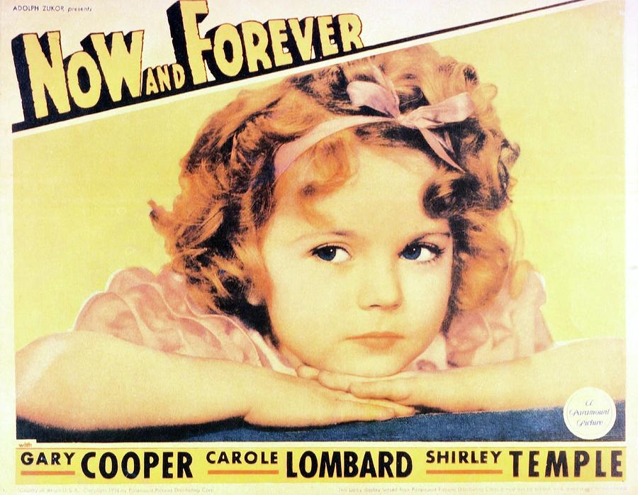 SHIRLEY TEMPLE in NOW AND FOREVER -1934-. Photograph by Album