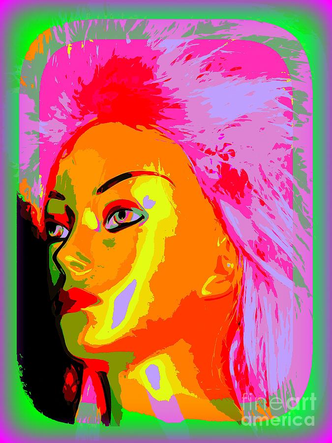 Shocking Shena Digital Art by Ed Weidman | Fine Art America